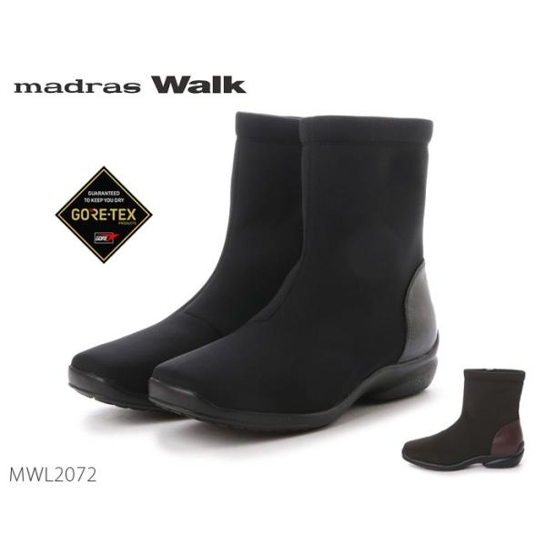 madras Walk（マドラス ウォーク） ストレッチショートブーツ 防水
