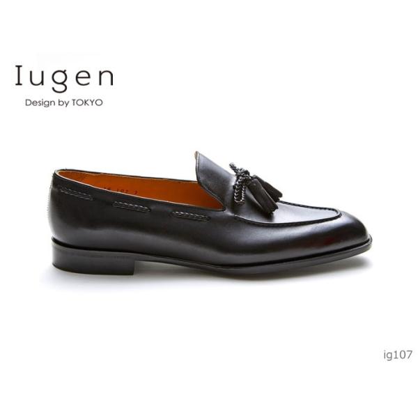 Iugen IG107 イウゲン リボンタッセルローファー 靴 正規品