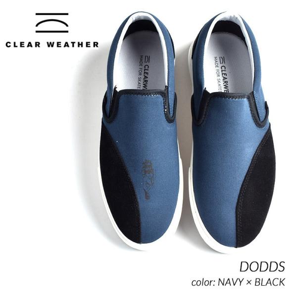 海外限定 クリアウェザー ドッズ スリッポン スニーカー CLEAR