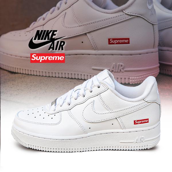 NIKE AIR FORCE 1 LOW / SUPREME WHITE × RED ナイキ エア NIKE AIR FORCE 1 LOW / SUPREME WHITE × RED ナイキ エア