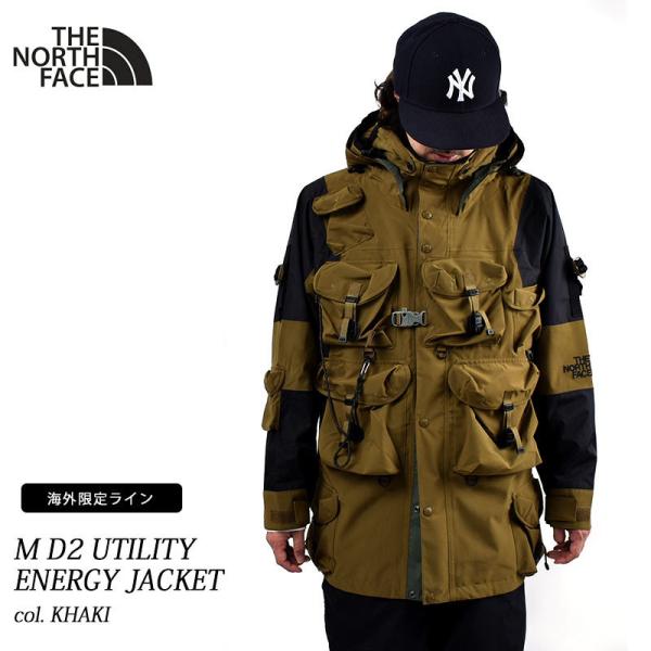 The North Face 防水ジャケット ネイビー/カーキ THE NORTH FACE ナイロンジャケット ネイビー/カーキ - メルカリ