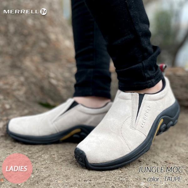 MERRELL JUNGLE MOC TAUPE  WObN V[Y Xj[J[ ( ^[v BEIGE x[W fB[X EBY Ki J60802 )