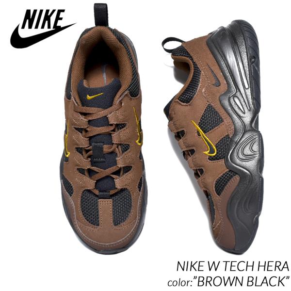 新品 ナイキ　NIKE TECH HERA テック　ヘラ　カカオ　ブラウン NIKE TECH HERA CACAO WOW/BLACK-BRONZINE（ナイキ テック ヘラ