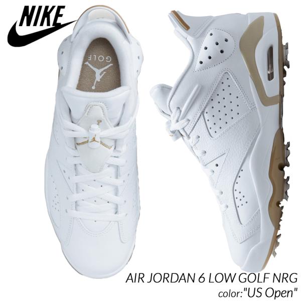 シューズ(男性用) Nike Air Jordan 6 Low Golf \"White/Khaki\" Air Jordan 6 Low Golf 