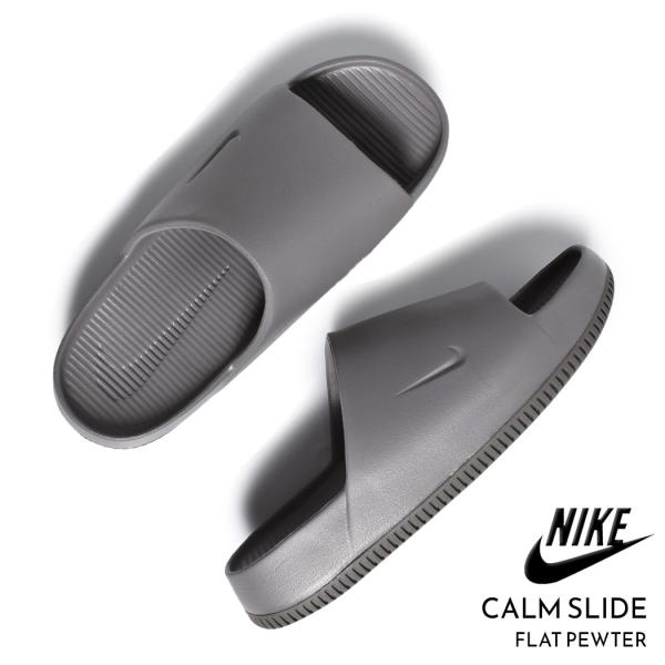 ◆関税/送料無料◆NIKE CALM MULE FLAT PEWTER◆人気商品◆ precious-place_6180