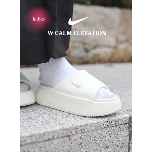 NIKE サンダル　ベージュ✖️ホワイト　24㎝ NIKE/ナイキ WSヴィクトリーワンスライド（サンダル）｜NIKE
