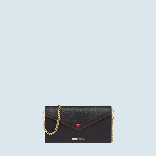 ミュウミュウ Miu Miu チェーンウォレット ブラック レッド ゴールド ハート マドラス レザー 5dh0602bc3f0002miumiu5dh0602bc3f0002 ブランドショップprecious 通販 Yahoo ショッピング