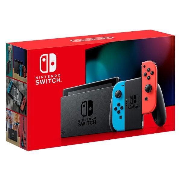 新モデル Nintendo Switch ニンテンドウ スイッチ 本体 Joy-Con (L) ネオンブルー / (R) ネオンレッド