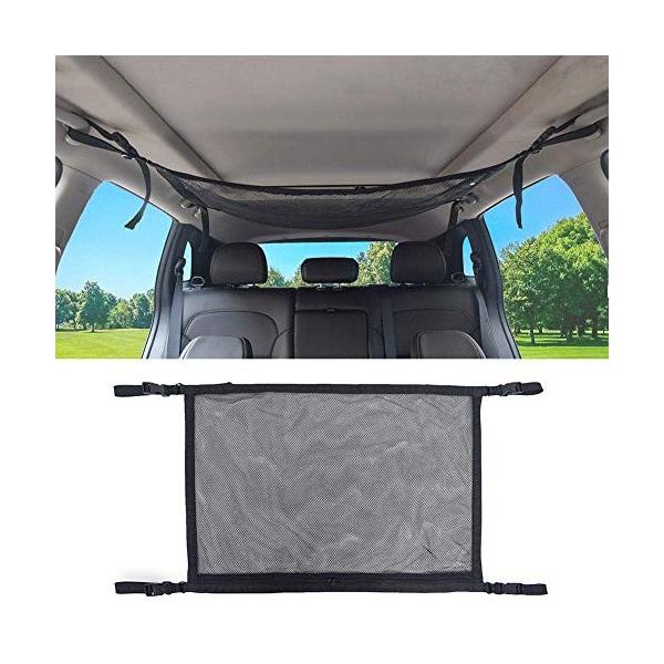カーゴネット ラゲッジネット 荷物ネット 天井ルーフネット 車内天井専用 伸縮性 車用 荷崩れ防止 荷物固定 収 Usr 雑貨ホビープレコプレ 通販 Yahoo ショッピング