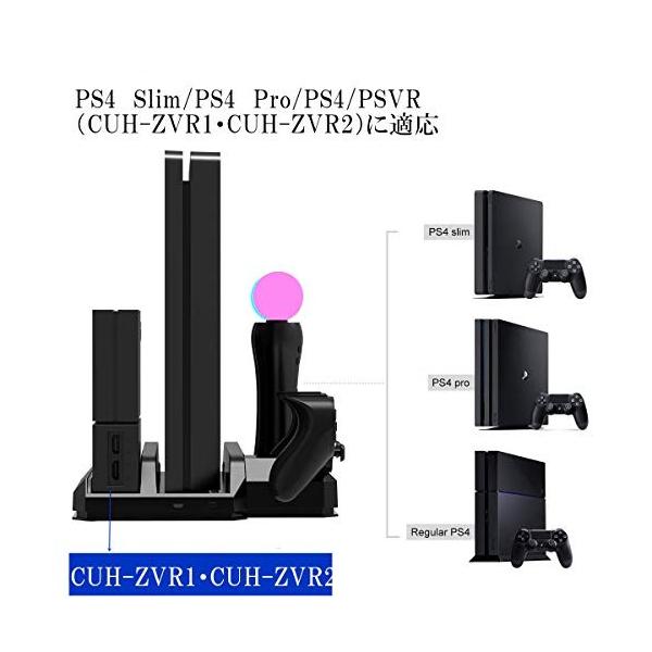 Ps4 Ps4 Pro Ps4 Slim Ps Vr 多機能 縦置きスタンド Playstation4 プレイステーション4コントローラー Ps Moveモーション Fakfakkab Go Id