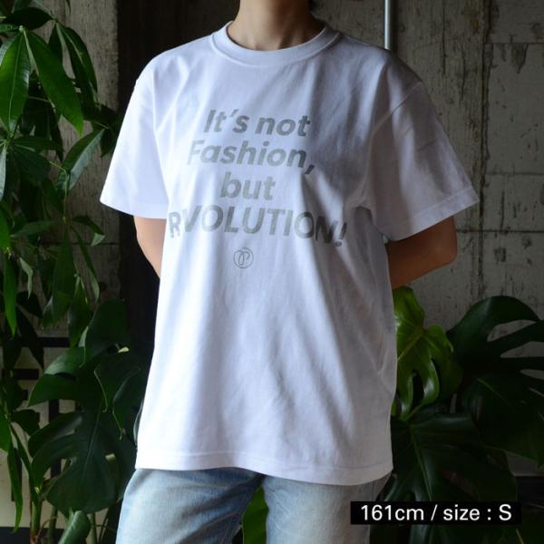 プレマルシェ It's REVOLUTION Tシャツ・フラワーオブライフ ホワイト／Ｍサイズ