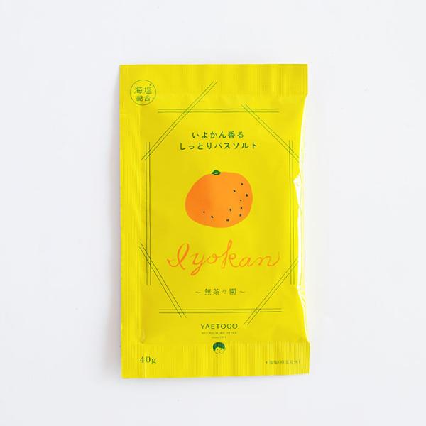 無茶々園 いよかん香るしっとりバスソルト 40g