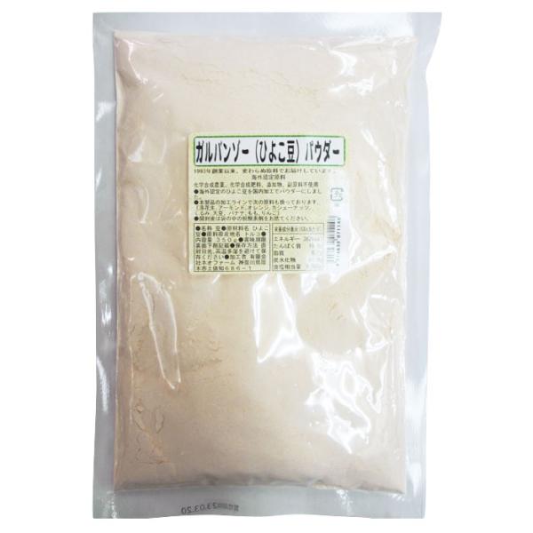 化学合成農薬、化学合成肥料、添加物、副原料不使用、非加熱。ひよこ豆を国内で粉状に加工しています。小麦粉の変わりに加えるなどしてお使いください。■原材料：ひよこ豆■原産地：トルコ■内容量：350g■製造日からの開封前賞味期間：常温で6ヶ月