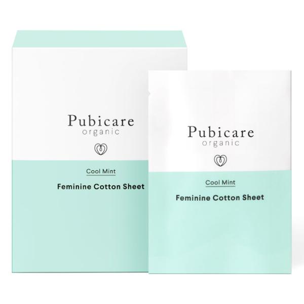 Pubicare organic（ピュビケアオーガニック） フェミニン コットン シート クールミント／20枚入り