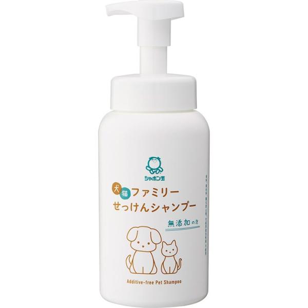 人と動物の「洗う時間」を心地よいものに、ペット用せっけんシャンプー（泡タイプ）汚れ、においをスッキリ洗い流し皮膚被毛を健康に保ちます。また、たっぷりの泡でやさしく洗え、すすぎの際も泡切れが早いのでシャンプーが苦手なペットでもシャンプーの負担...