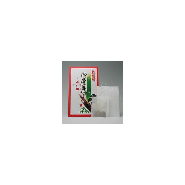 新年の健康祈願に是非お勧めします！京都で創業百年余りの中嶋生薬の極秘特製ブレンドです。これほど香りよいお屠蘇は他にはなく、有名神社仏閣でも振る舞われております。 大手製薬メーカーのもののように大量生産はしておりません。当然昨年からの持ち越し...