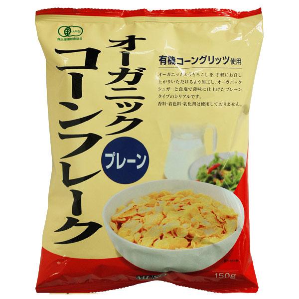 オーガニックコーングリッツを使用し、オーガニックシュガーと天塩で薄味に仕上げたプレーンタイプのシリアル食品です。有機JAS認定品 原材料： 有機コーングリッツ（アルゼンチン産）、有機砂糖（ブラジル産）、食塩 賞味期限： 10ヶ月