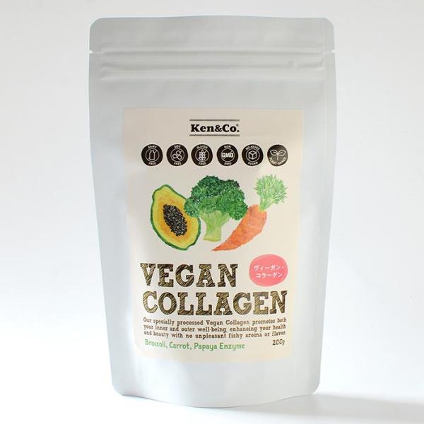 Ken&Co.（ケンアンドコー）(R) VEGAN COLLAGEN （ヴィーガン・コラーゲン） 200g 【2026年サマーセール】【お一人様3点まで】