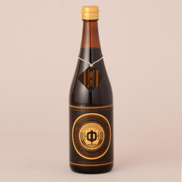 丸中醤油　黒ラベル720ml