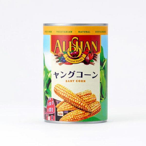 他サイト： ALISHAN（アリサン） ヤングコーン缶 400gの商品画像