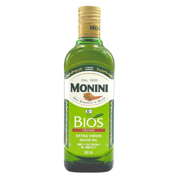 MONINIモニーニ オーガニック EXVオリーブオイルBIOS 458g/500ml