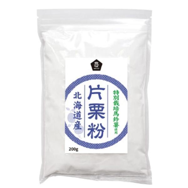 北海道産の特別栽培馬鈴薯を原料として作られた片栗粉です。■北海道の特別栽培じゃがいものみを原料に、伝統製法（さらし澱粉製法）にこだわって作りました。■からあげ・あんかけ等のお料理にご利用ください。■馬鈴薯澱粉（片栗粉）の特徴澱粉は加熱により...