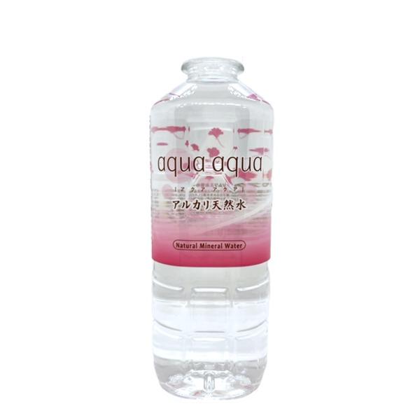 アルカリ 天然水 aqua アクア ミネラルウォーター 500ml 24本入り