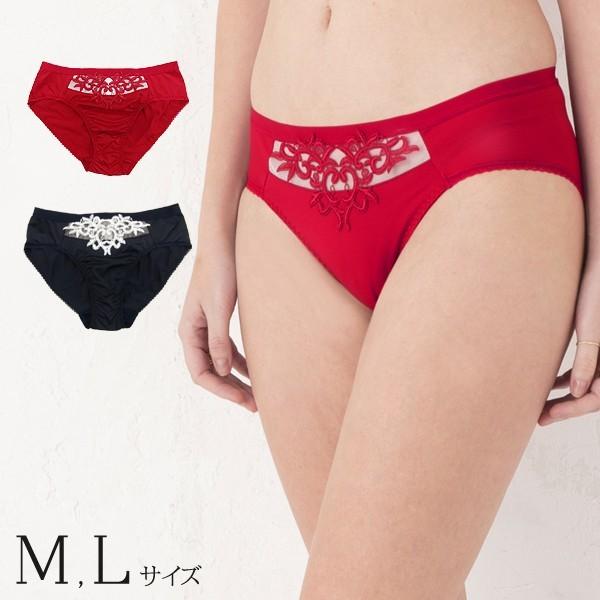 レディースショーツ パンツ パンティー ぱんつ アンダーウエア M L ブラック 黒 女性 レース ランジェリー インナー 下着 肌着 通販 パルメラ 30代 40代