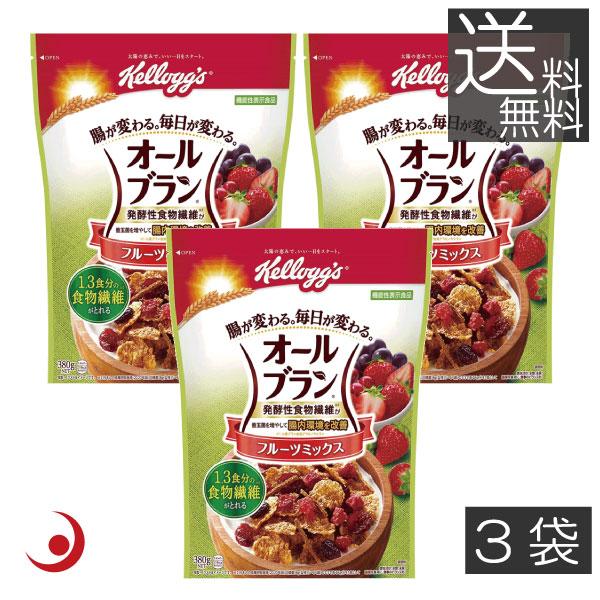 オールブラン 訳アリ ケロッグ オールブラン フルーツミックス（380g