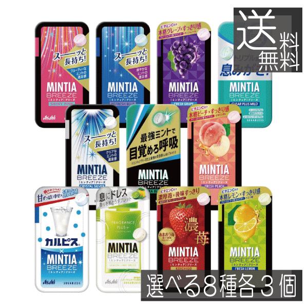 MINTIA 送料無料 アサヒグループ食品 【11種から選べる】ミンティア