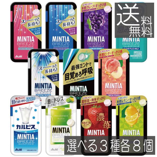 MINTIA 送料無料 アサヒグループ食品 【11種から選べる】ミンティア
