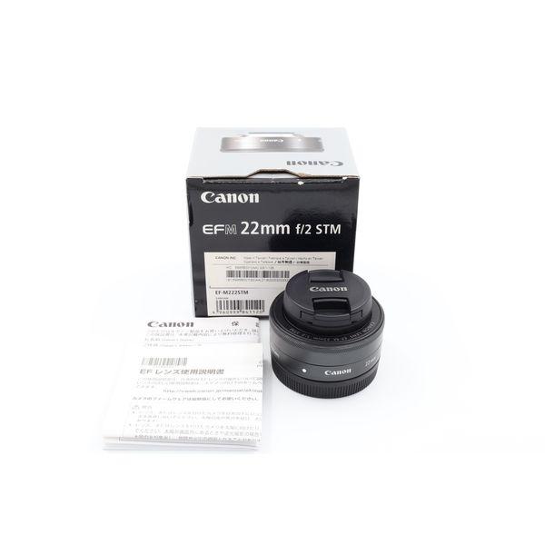 ほぼ未使用 Canon EF-M 22mm F2 STM キャノン #8984 Amazon.com : Canon EF-M 22mm f2 STM Compact System Fixed