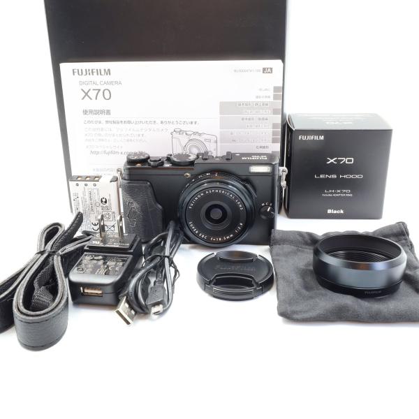 FUJIFILM（フジフイルム） 中古 1年保証 並品 FUJIFILM X70 ブラック