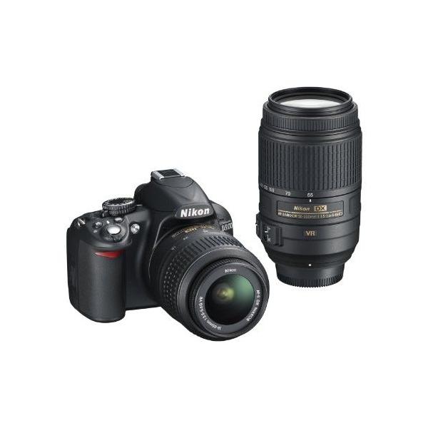 ニコン（Nikon） 中古 1年保証 美品 Nikon D3100 18-55mm 55-300mm VR