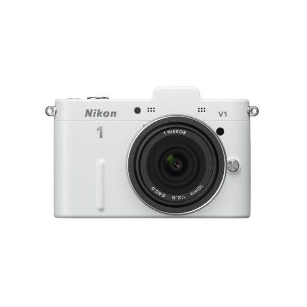ニコン 中古 1年保証 美品 Nikon V1 薄型レンズキット ホワイト