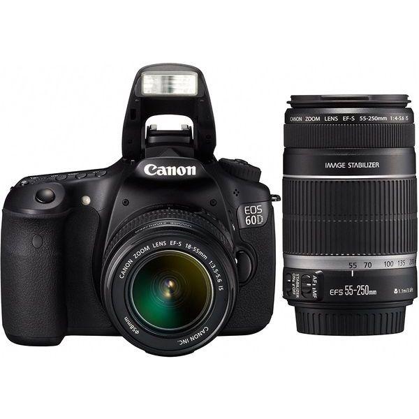 中古 １年保証 美品 Canon EOS 60D ダブルズームキット 18-55mm IS +