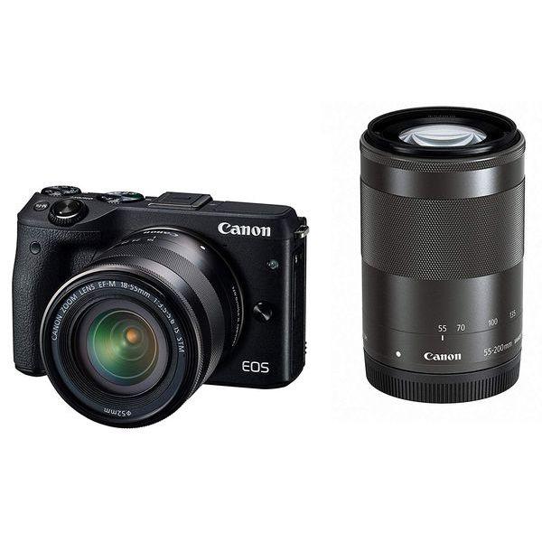 キヤノン 中古 1年保証 美品 Canon EOS M3 18-55mm 55-200mm キヤノン 中古 1年保証 美品 Canon EOS M3 18-55mm 55-200mm