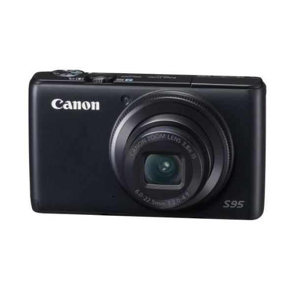 中古 １年保証 美品 Canon PowerShot S95 ブラック