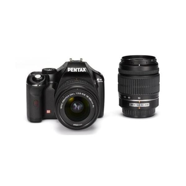 PENTAX K-m デジタルカメラ＋18-55mm ズームレンズ セット 美品