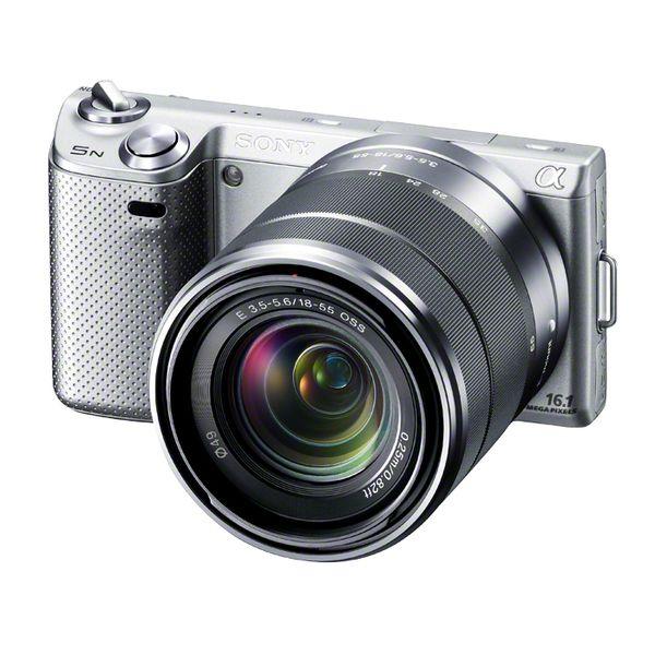 中古 １年保証 美品 SONY NEX-5N ズームレンズキット シルバー