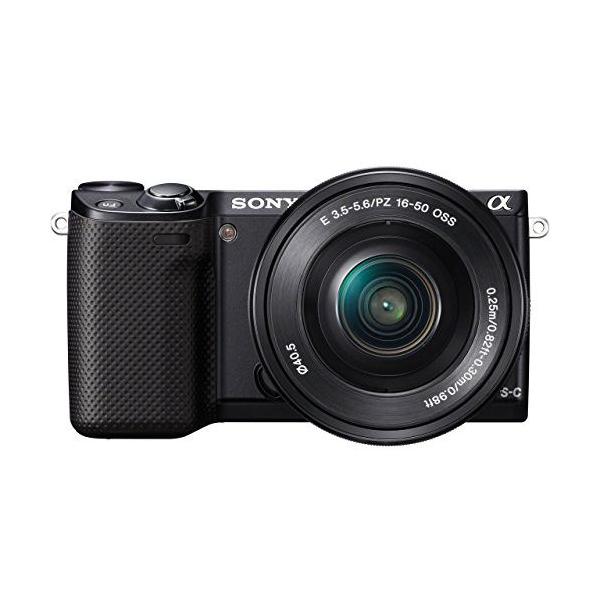 中古 １年保証 美品 SONY NEX-5R パワーズームレンズキット (PZ 16-50mm) ブラック [NEX-5RL]