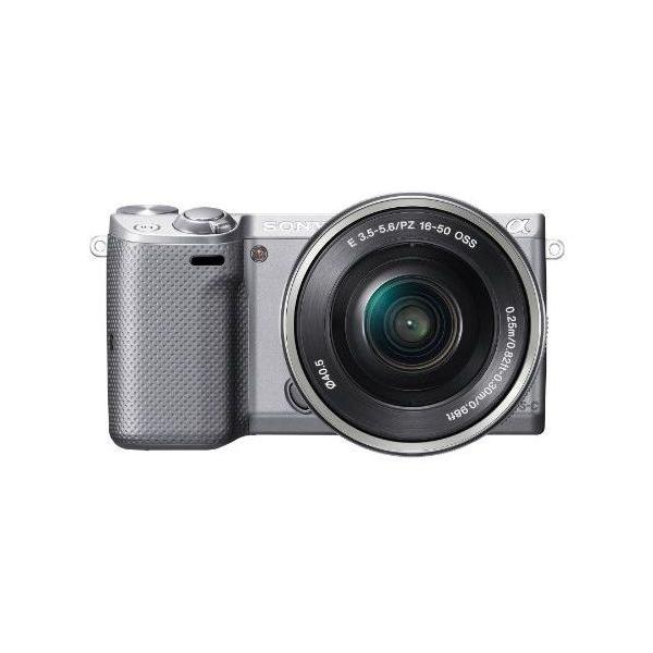 SONY一眼レフカメラ NEX-5RY シルバー 中古美品 付属品完品 三脚付き
