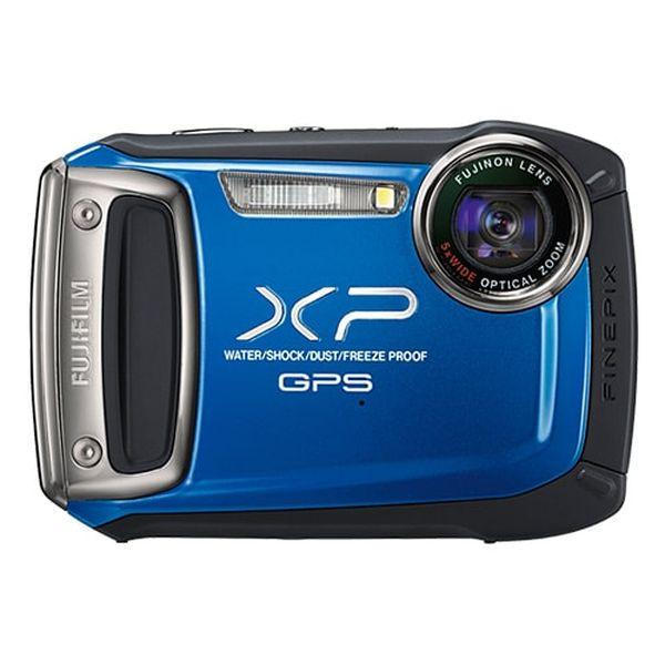【美品 動作確認済】富士フイルム FinePix XP150 ブルー GPS搭載 FUJIFILM（フジフイルム） 中古 1年保証 美品 FUJIFILM FinePix XP150