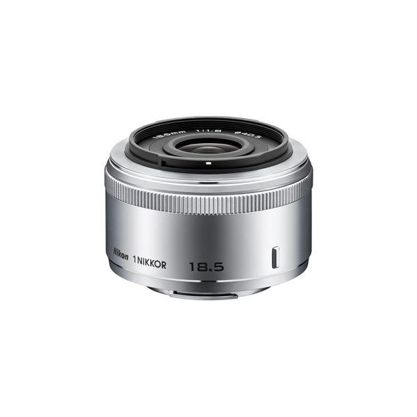【美品・返品保証】Nikon1 J5シルバー18.5mm 単焦点標準レンズキット Nikon 1 J ニコン ミラーレス J5 ダブルレンズキット シルバー 中古 Wi