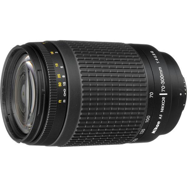 ニコン 中古 1年保証 美品 Nikon AF 70-300mm F4-5.6G ブラック 