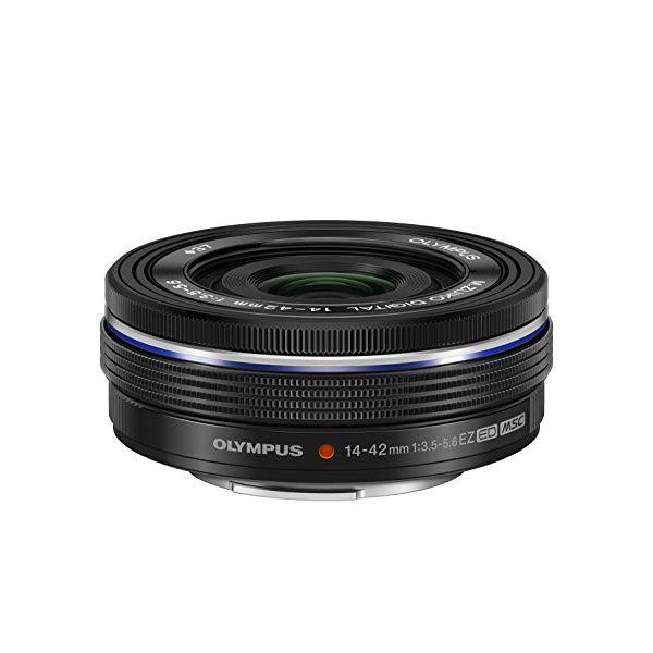 中古 1年保証 美品 OLYMPUS M.ZUIKO DIGITAL ED 14-42mm F3.5-5.6 EZ 