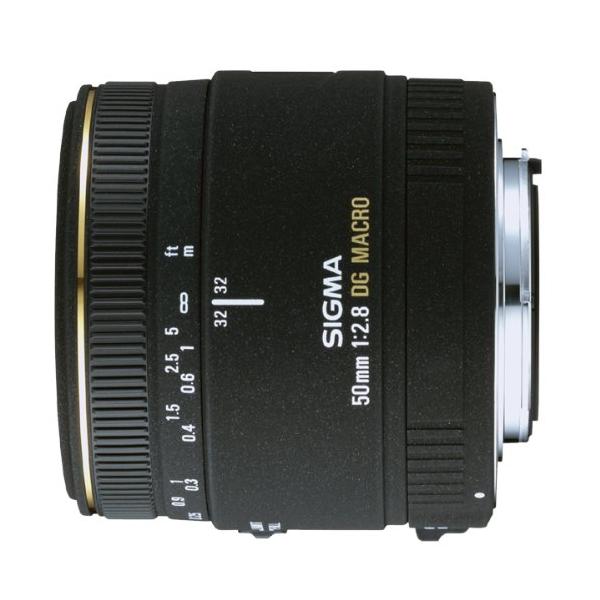 中古 １年保証 美品 SIGMA AF 50mm F2.8 EX DG MACRO (キヤノンEF用)