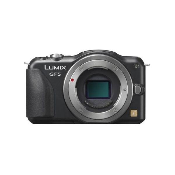 Panasonic 中古 1年保証 美品 LUMIX DMC-GF5 ボディ ブラック