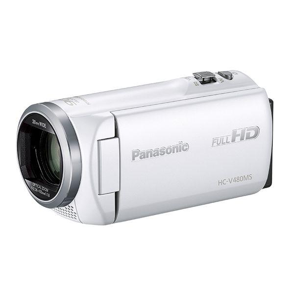 Panasonic 中古 1年保証 美品 HC-V480MS-W ホワイト : Premier Camera 