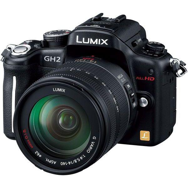 中古 １年保証 美品 Panasonic LUMIX DMC-GH2H レンズキット ブラック